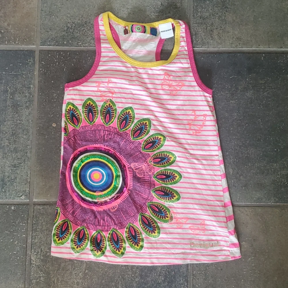 Desigual shirt and skirt set. Size 9/10. Worn once.